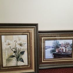 Large Elegant Paintings With Beautiful Frames