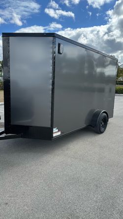 NEW 2026 6x12 SA 7’ interior height trailer