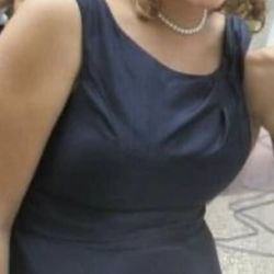 Navy Blue Formal Dress Size 12