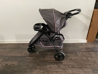 Babytrend stroller peach /gray $80