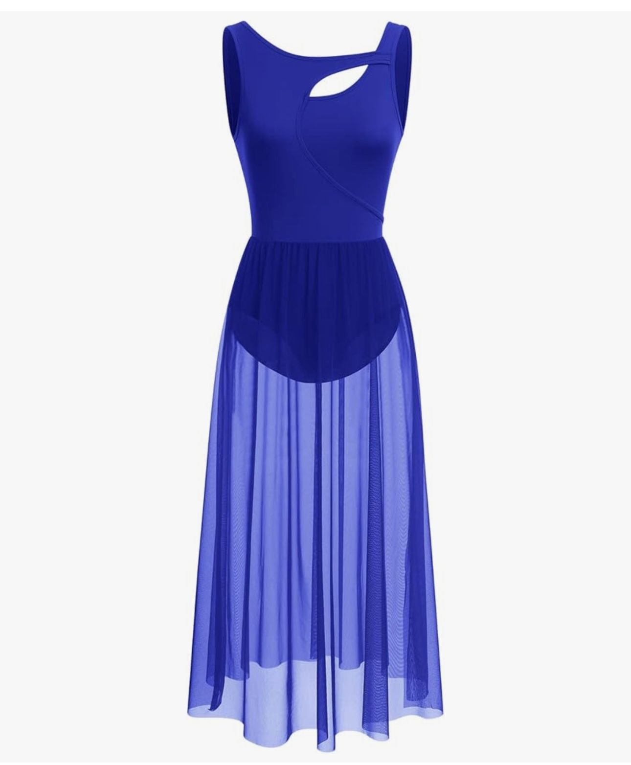 Adult XS Royal Blue Dance Dress