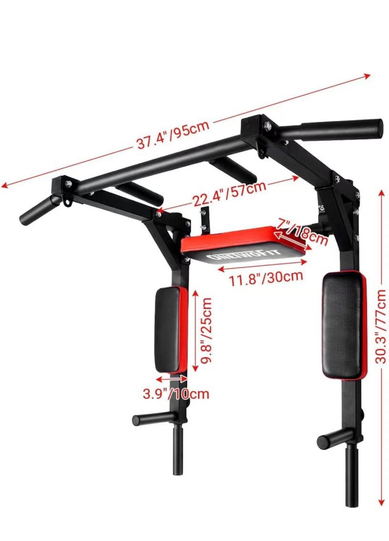 2 in 1 wall mounted dip and pull up bar $50