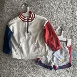 Cat & Jack Baby Boy Outfit 
