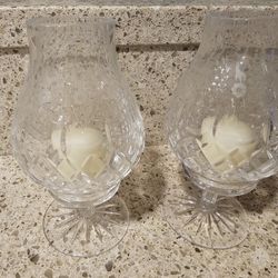 Crystal Hurricane Lamps