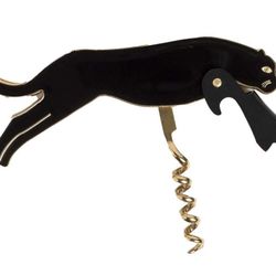 Black Panther Shaped Unique Fun Cute Wine Bottle Opener Corkscrew Quirky Bartender Waiter Wine Key