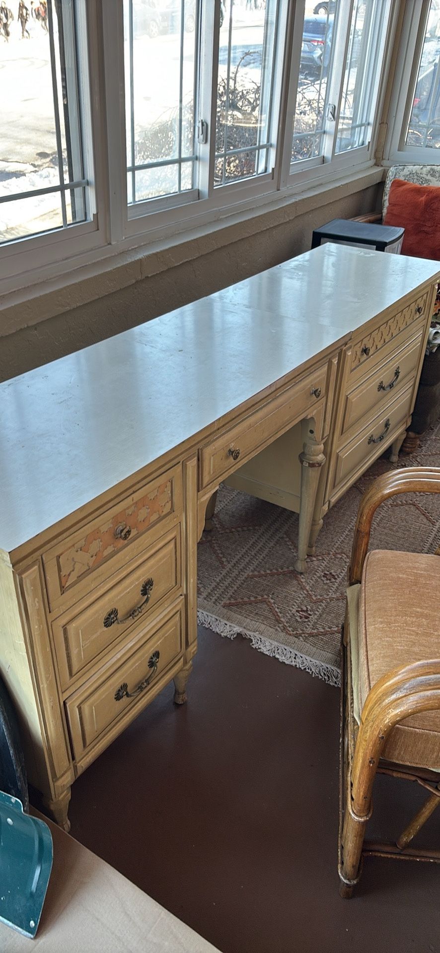 Children’s Desk And Dresser