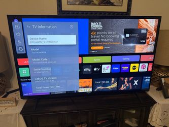 75” 4K LG TV