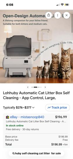 Automatic cat litter HUBY