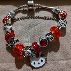 Hello Kitty Charm Bracelet $15 Each 