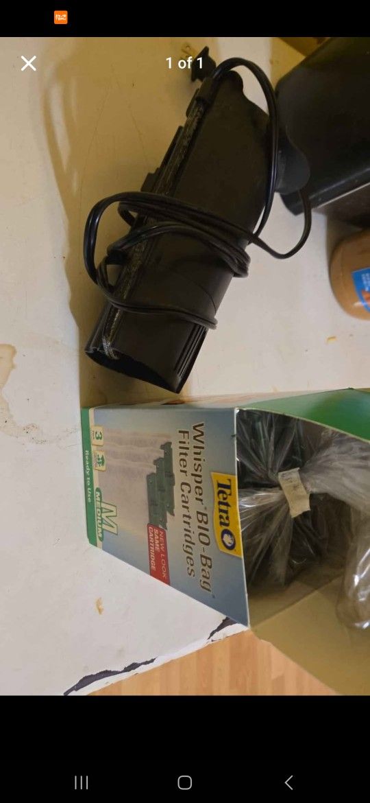 Free Fish Tank Supplies