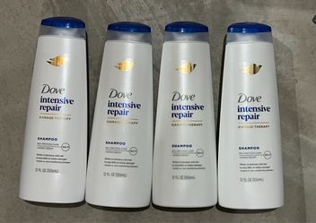 New unopened Dove Intensive Repair Shampoo 4-Pack 12 oz