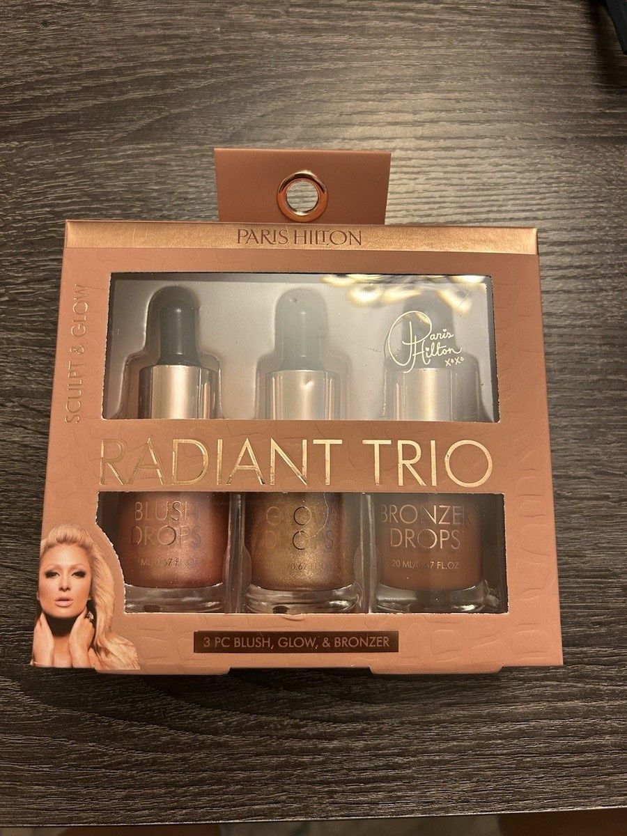 Paris Hilton Radiant Trio 3 OC Blush, Glow, & Bronze
