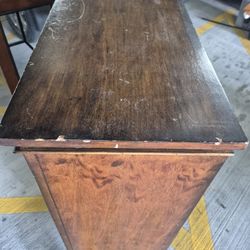 Wood And Glass Armoire