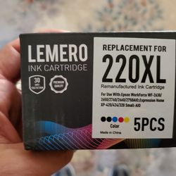 LEMERO Remanufactured Ink Cartridges Replacement for Epson 220XL $10 OBO