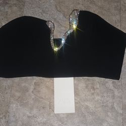 Zara New Woman's Crop Top 