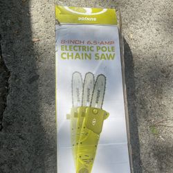 New In Box - Electric pole chain Saw