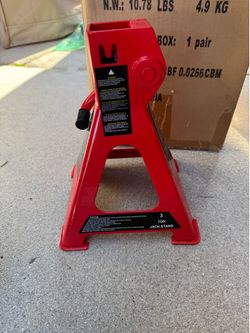NEW Amazon Basics 3-Ton Jack Stands – Pair