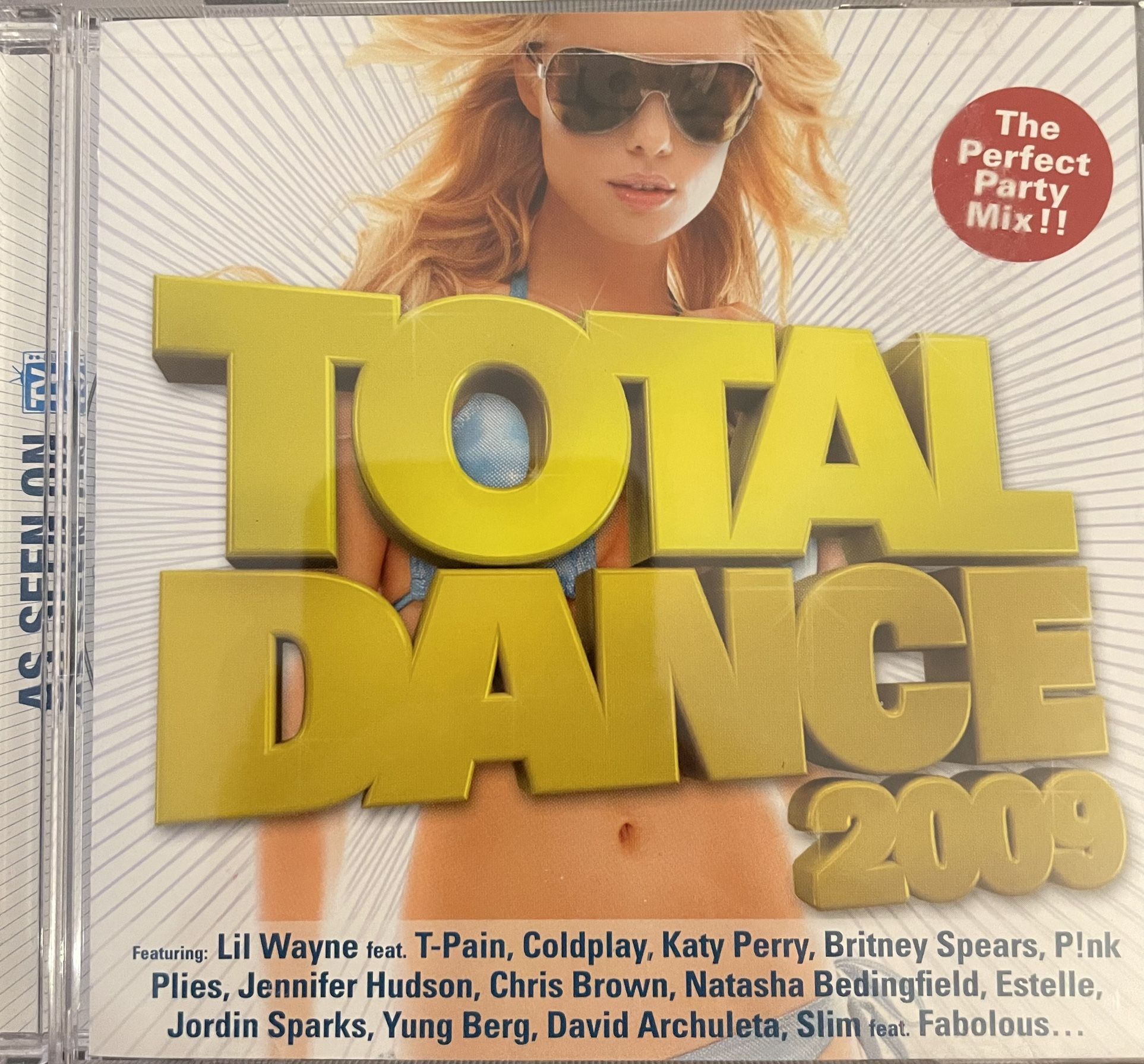 TOTAL DANCE 2009 (CD-2009) Britney Spears-Katy Perry-COLDPLAY!