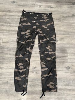 Camo Baggy Fit Cargo Jeans Mens Size 38
