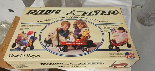 Radio Flyer Model 5 Wagon in Box