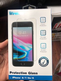 Just wireless protective glass iPhone 8 , 7, 6s, 6