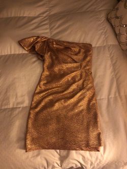 GOLD DRESS