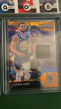 Stephen Curry Panini Prizm Sensational Swatches Card