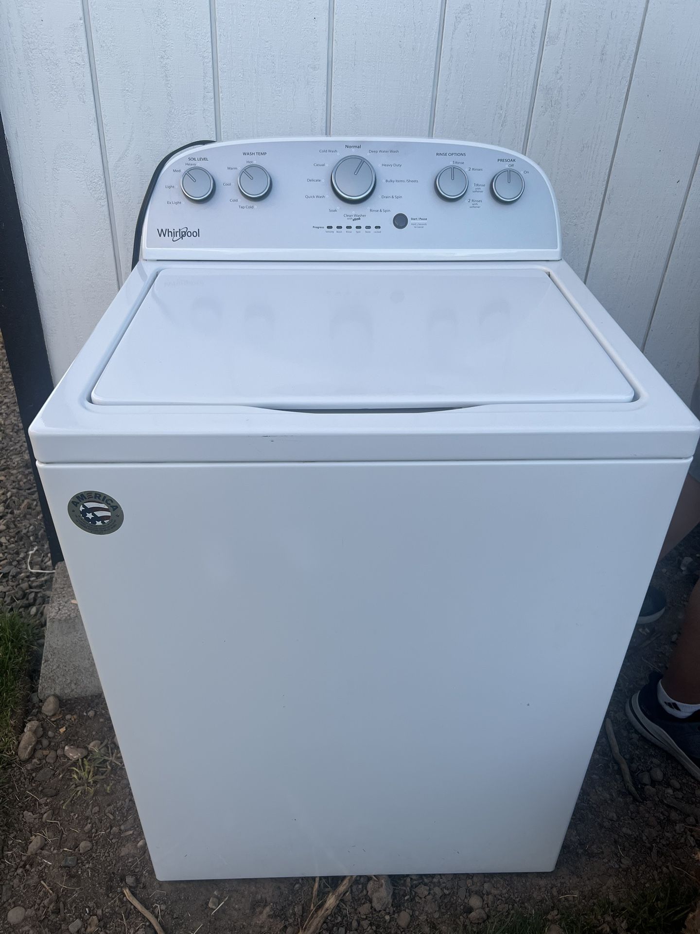 Whirpool Washer Top Load