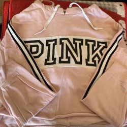 VS Pink Cropped Hoodie 