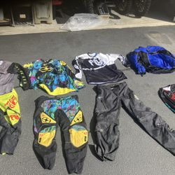 Motocross Dirt Bike Protective Gear Off-road Pants Jersey Racing MX No Fear  Fly 