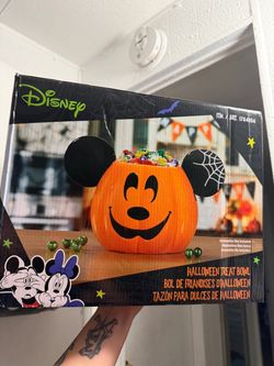 Mickey Mouse Halloween Candy Treat Bowl - COSTCO new open box