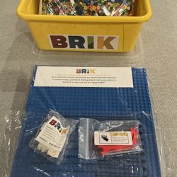BRIK Wall Building Kit Mosaic Art Lego Compatible 10 BRIKS Bag of Pixel Briks