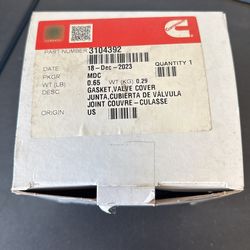 Cummins Valve Cover Gasket 
