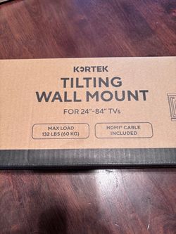TV wall mount tilting for 24 inch to 84 inch TVs