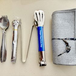 FREE Silver Place Mats. Forks Spoons