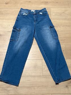 Wax Jean Cargo Jeans Wide Leg