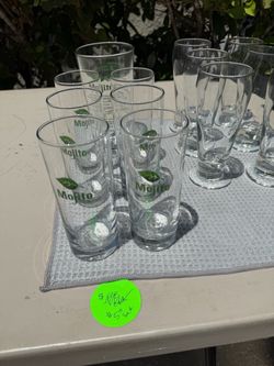 Mojito Cocktail Glasses Set