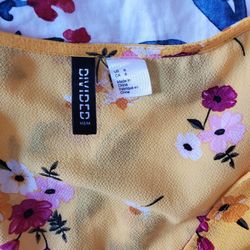 Yellow Floral Dress