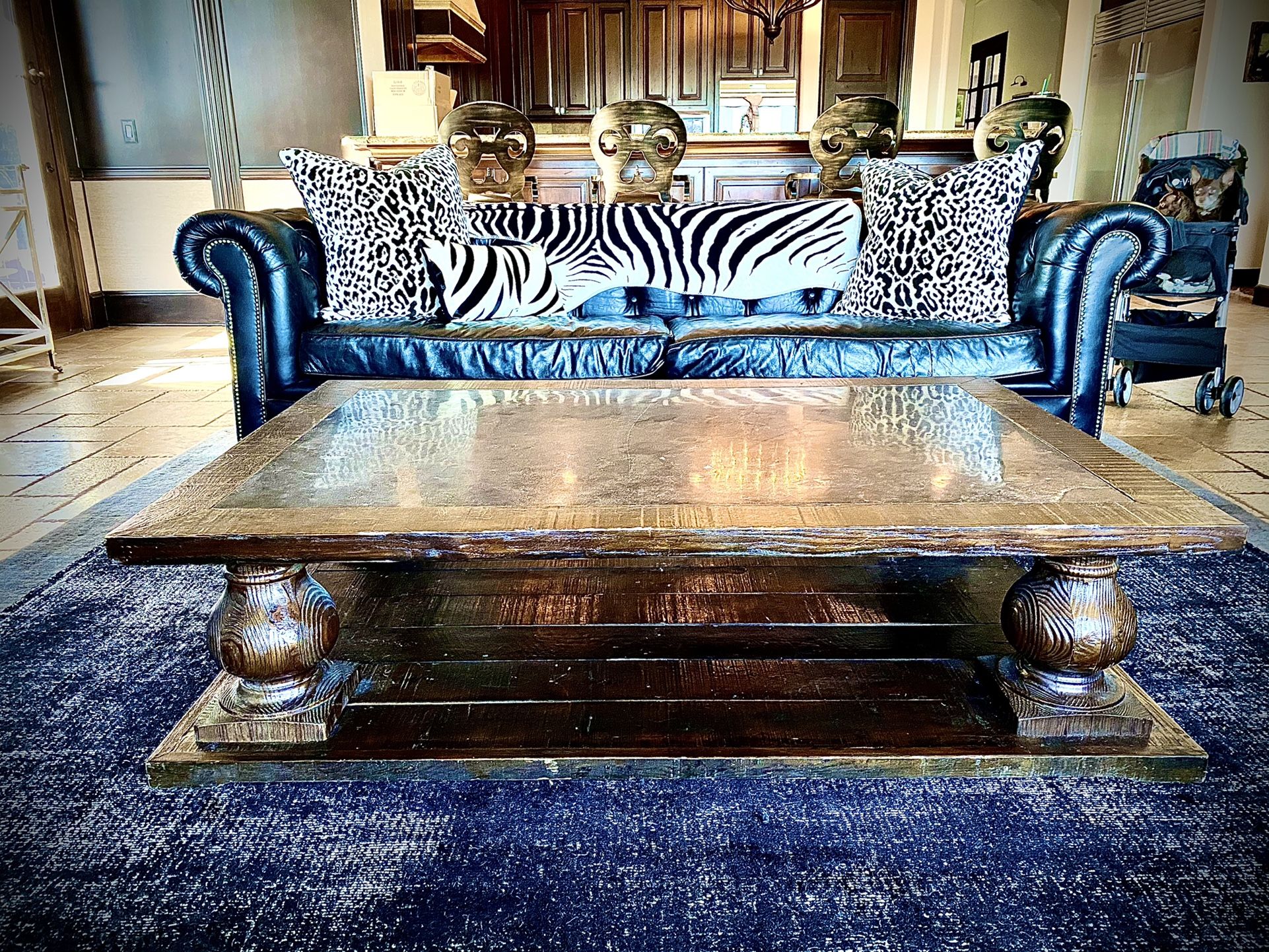 ARHAUS Hudson Bluestone Coffee Table