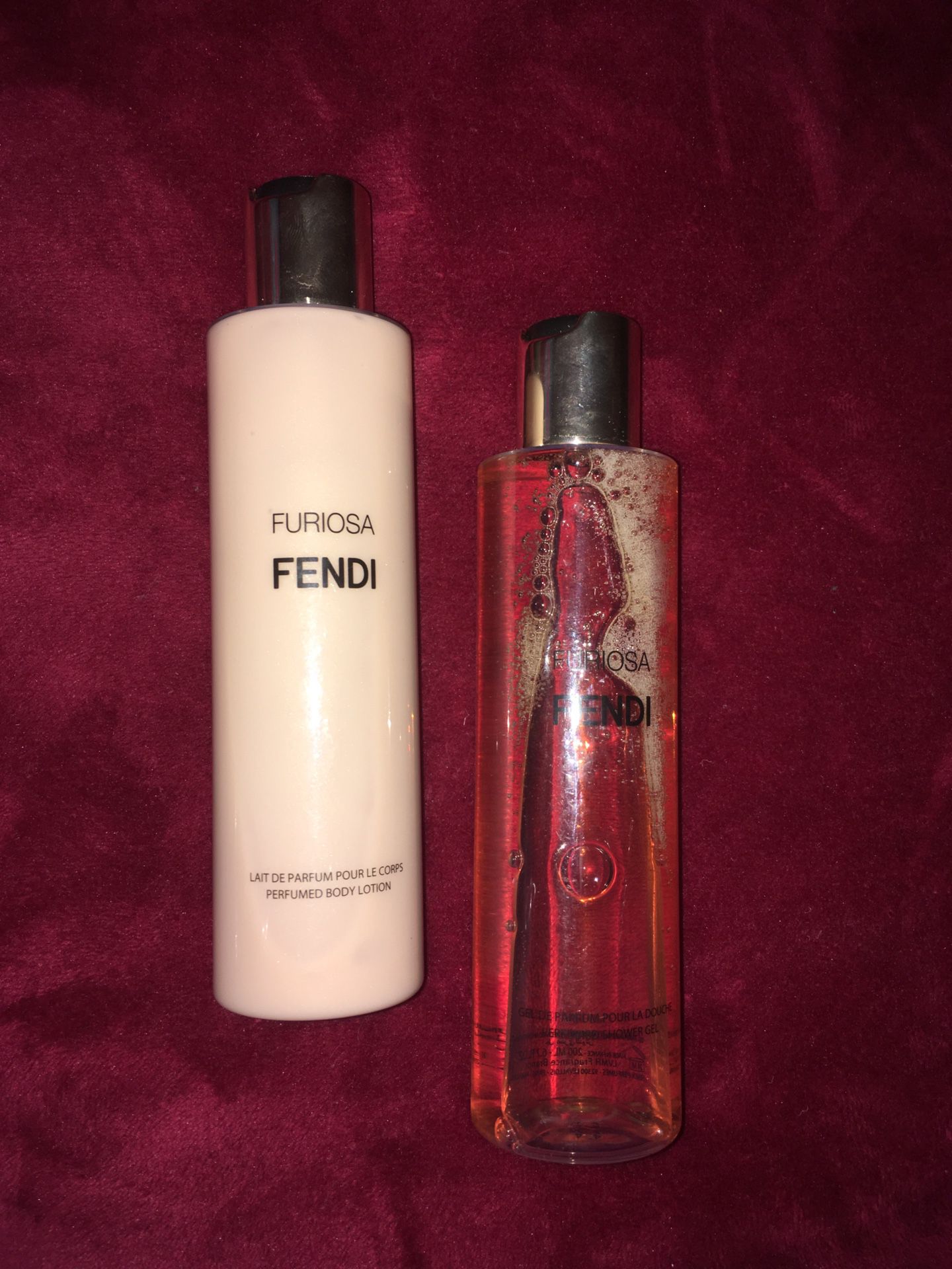 Fendi (Furiosa) new lotion and shower gel set