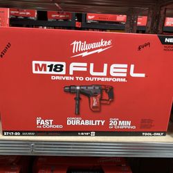 Milwaukee M18 FUEL 18V Lithium-Ion Brushless Cordless 1-9/16 in. SDS-Max Rotary Hammer (Tool-Only)