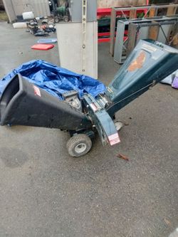 Wood chipper/ shredder, needs a new gas line otherwise works great, very strong motor, must go in 2 days, today is October 10th asking for $ 150
