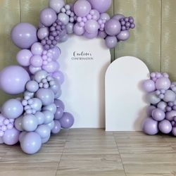 Balloons And Backdrop
