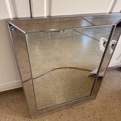 30" Antique Mirror 