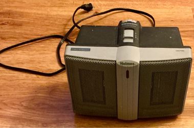 Holmes dual ceramic compact portable 1500 watt space heater HCH4166