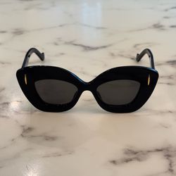 Loewe Retro Screen Sunglasses in Black