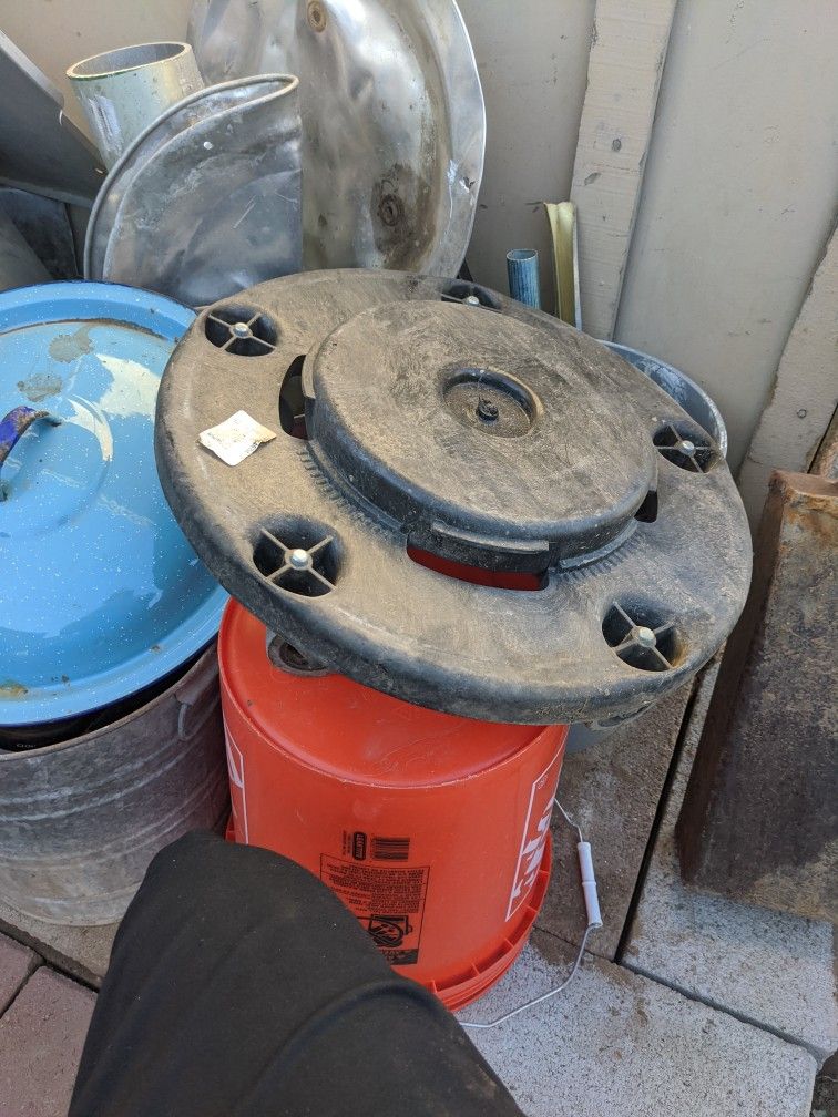 From A 20 Gallon To A 55 Gallon Barrel Dolly $15 They Sell At Home Depot For 45