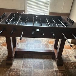 Arcade & Table Games Foosball Classic Sport Durango Foosball Table, Brown, Official Competition Size