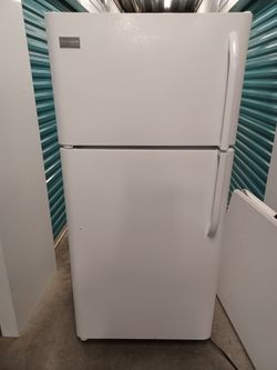 WHITE GARAGE FRIDGE