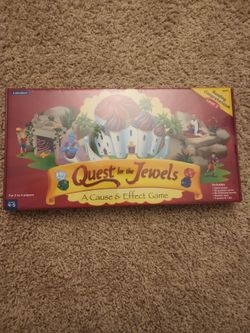 Quest for the Jewels Reading Comprehension Level 2 Board Game for kids to learn